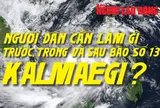 [Infographic] - Người dân cần làm gì trong và sau bão số 13 Kalmaegi?
