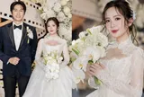 Đám cưới diễn viên Đình Tú - Ngọc Huyền: Dâu rể gấp đôi visual, Quỳnh Nga và dàn mỹ nhân Vbiz đổ bộ