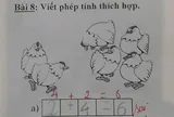 Bài toán lớp 1 khiến cộng đồng mạng chia phe tranh luận 12