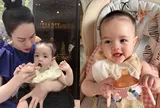 Sao Việt 24h: Nhật Kim Anh "mukbang" cùng con gái 10 tháng tuổi, tốc độ ăn của nhóc tì lai khiến mẹ đút "không kịp thở"