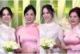 Hương Liên cưới con trai cựu chủ tịch hôm nay: Mẹ chồng và mẹ ruột được khen nức nở