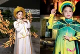 Mẫu nhí Nguyễn Lưu Hoài An tỏa sáng tại Lễ hội Áo dài Hà Nội 2025