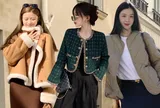 Chị em cao dưới 1m60 đừng mặc áo khoác dài, thay bằng 4 kiểu áo dáng ngắn này hóa thành 1m70 lại sành điệu