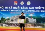 Bác sĩ trẻ Hà Nội mang kỹ thuật trẻ hóa 'không sẹo' ra mắt tại Hội thi kỹ thuật sáng tạo