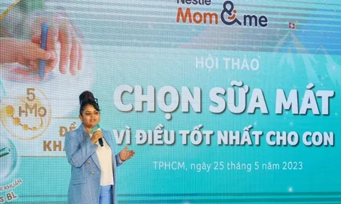 Nestlé giới thiệu sữa mát NAN Otipro Plus 4 tại Hội thảo “Chọn sữa mát vì điều tốt nhất cho con” với công thức mới nhất từ Nestlé Thụy Sĩ