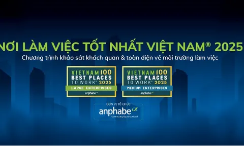 Anphabe khởi động chương trình Nơi làm việc tốt nhất Việt Nam® 2025