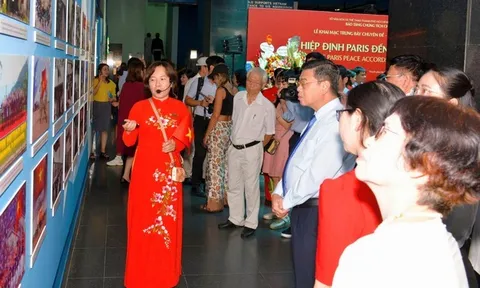 Trưng bày chuyên đề “Từ Hiệp định Paris đến Đại thắng mùa Xuân 1975” tại Bảo tàng Chứng tích Chiến tranh