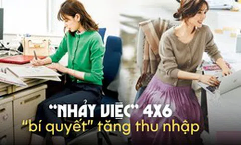 Phương pháp 4x6: Bí quyết tăng thu nhập thần tốc trong sự nghiệp