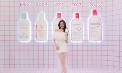 Bioderma kỷ niệm 30 năm ra mắt nước tẩy trang biểu tượng Sensibio H2O