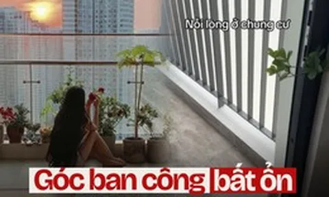 Chuyện chỉ có ở chung cư: Ra ban công hóng gió mà ngỡ lạc vào... WC công cộng, hàng xóm thế này đúng "chết dở"!