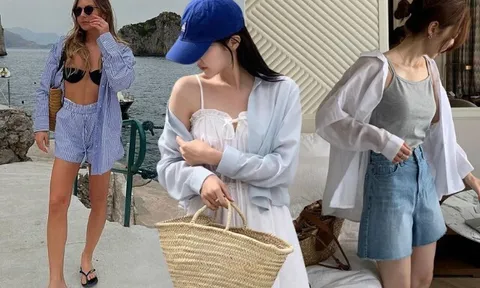 8 cách phối sơ mi đi biển chuẩn fashionista, mặc xong nhan sắc thăng hạng cứ chụp ảnh là xinh hết nấc