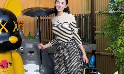 "Dâu hào môn" Hương Liên diện set đồ một tỷ đồng dạo phố