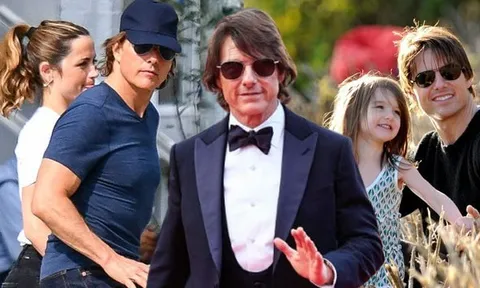 "Kẻ phản diện" Tom Cruise: 13 năm bỏ nghĩa vụ làm cha với con gái Suri, đến nay mải mê tình trẻ kém 26 tuổi!