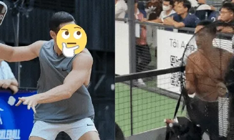 Ông xã Hồ Ngọc Hà để lộ body 6 múi cuồn cuộn trên sân pickleball khiến dân tình xuýt xoa