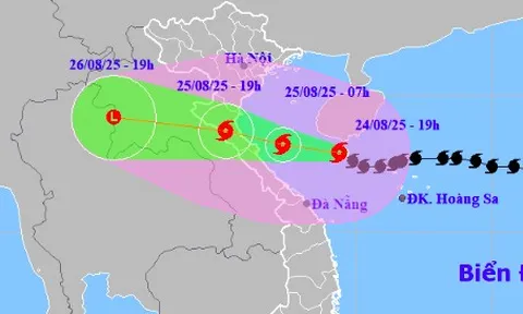 Bão số 5 mạnh lên, giật cấp 17 "siêu bão" và có khả năng còn mạnh thêm
