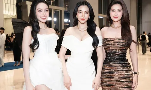 Khoảnh khắc nhan sắc Việt bùng nổ tại sự kiện quốc tế: Thiên Ân và Thanh Thủy “chiếm trọn spotlight”