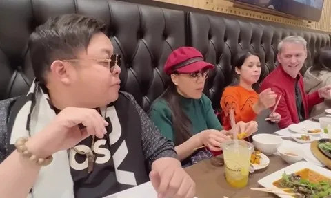 Được vợ chồng tỷ phú Mỹ mời ăn nhà hàng, Quang Lê: "Chọn món nào ngon nhất, mắc nhất cho tôi"