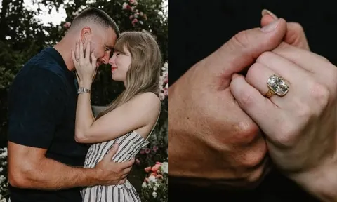 Chấn động: Taylor Swift thông báo lấy chồng, đánh úp cả bộ ảnh cầu hôn đẹp như mơ với nhẫn kim cương "to vật vã"!
