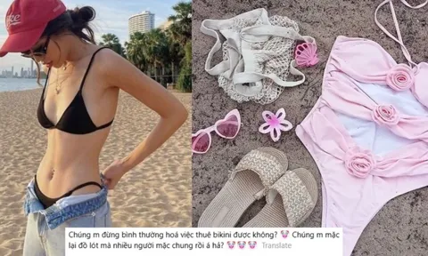 Cãi nhau om sòm vụ cho thuê - thanh lý bikini đã mặc: Người rùng rợn vị trí nhạy cảm, người bảo bình thường!