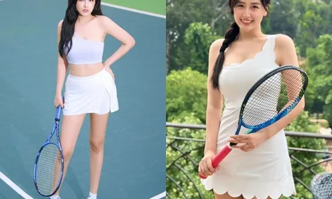 Phối đồ ra sân tennis đẹp như Mai Phương Thuý: Trung thành với chân váy ngắn - bí quyết “hack dáng” nàng nấm lùn cũng áp...