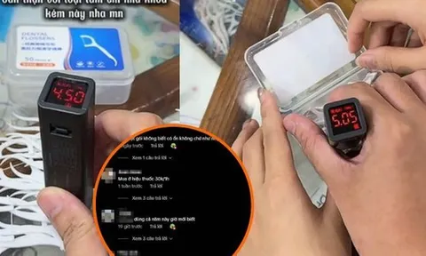 Mạng xã hội xôn xao, nhiều người lo lắng vì tăm chỉ nha khoa chứa huỳnh quang: Chuyên gia nói gì?