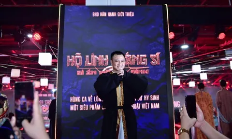 NSND Tự Long đóng phim cổ trang