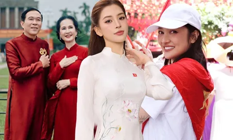 Sao Việt đồng loạt khoe sắc mừng ngày Tết Độc Lập, nhìn những khung hình đầy tự hào mới thấy: Hòa bình đẹp lắm