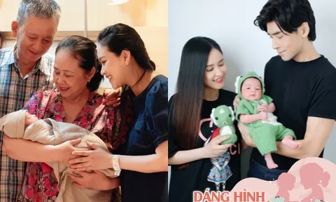 Diễn viên Phương Hằng sinh ái nữ đúng dịp lễ Vu Lan: "Bây giờ mọi người hay trêu mẹ tôi là có thêm con mọn"