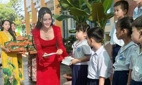 Hoa hậu Phan Thị Mơ hỗ trợ các em nhỏ khó khăn vì lý do đặc biệt