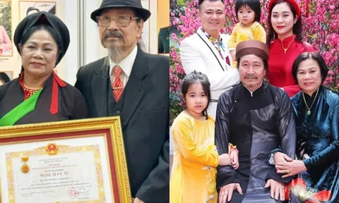 Nữ nghệ sĩ vượt bạo bệnh nhận danh hiệu NSƯT ở tuổi U80, con trai mang hàm Đại tá là giám đốc nổi tiếng cả nước