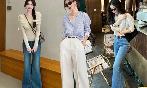4 kiểu quần mùa thu tôn dáng lại dễ mặc, chị em phối cùng sơ mi hay áo len dệt kim đều đẹp "hết nước chấm"