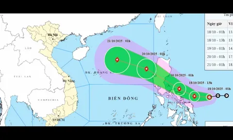 Tin mới về áp thấp nhiệt đới sắp mạnh lên thành bão, gần vào Biển Đông