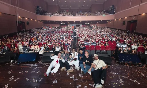 Fan meeting nhiều “sít-rịt” nhất gọi tên Rhymastic