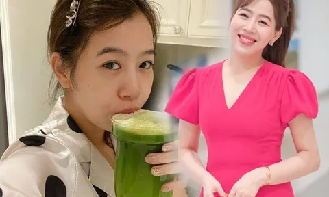 Nước ép xanh ai uống cũng nhăn mặt giúp da đẹp mịn màng được MC "giàu ngầm" của VTV ưa chuộng gần 10 năm