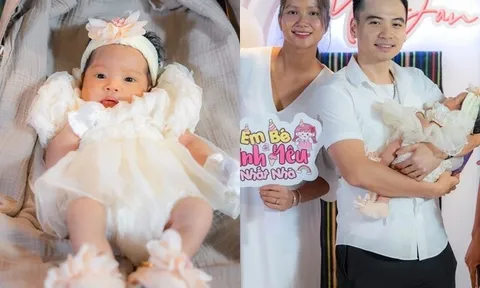 H'Hen Niê dự đoán nhan sắc của con gái khi trưởng thành, nhóc tì 1 tháng tuổi là bản sao của bố