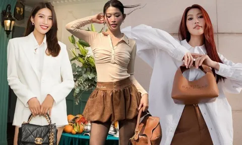 "Dâu hào môn" giản dị nhất Vbiz: Cả tủ toàn túi bình dân, có mỗi chiếc trăm triệu mà diện hoài vẫn sang