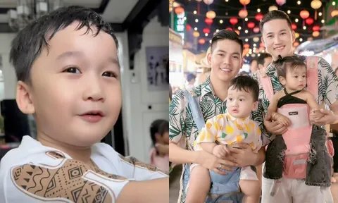 Thanh Đoàn xúc động khi con trai Hà Trí Quang hỏi sao đi hoài không ở nhà, thấy may vì có ông bà nội chăm giúp