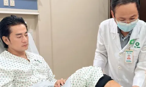 Tình hình hiện tại của diễn viên Trương Minh Cường sau tai nạn đứt hoàn toàn gân gót chân