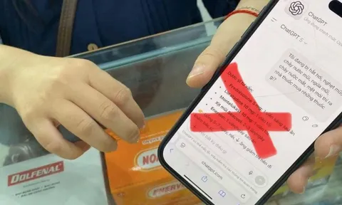 Xôn xao trước bức ảnh "mua thuốc theo đơn" do AI gợi ý: Bác sĩ cảnh báo khẩn
