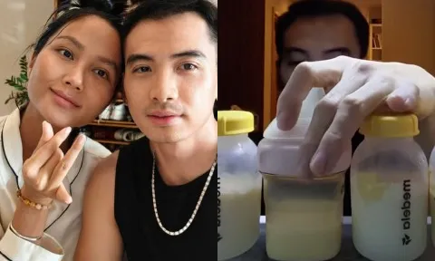 Chồng H'Hen Niê lấy sữa của vợ pha cafe cho bạn uống, phản ứng nàng hậu như "đổ thêm dầu vào lửa"