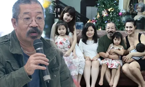 Nam NSND từng là Giám đốc 2 nhà hát nổi tiếng, bị nói "5 đời vợ" nay hạnh phúc bên mỹ nhân kém 32 tuổi