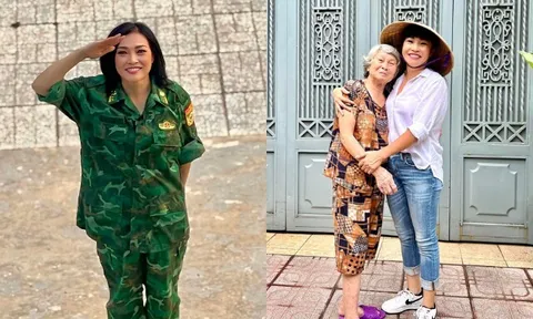 Nữ ca sĩ khoe ông ngoại có công với đất nước, sinh 4 con đặt tên "Bảo - Tồn - Sông - Núi" cực kỳ ý nghĩa