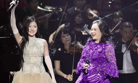 Thanh Lam - Orange hòa giọng trên sân khấu "Bài hát Thu về", xóa nhòa khoảng cách thế hệ