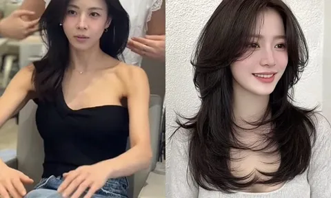 Phụ nữ 40+ đừng chỉ suốt ngày cắt tóc ngắn, kiểu tóc này giúp chị em trẻ lại 10 tuổi, tóc lúc nào cũng bồng bềnh như mới...