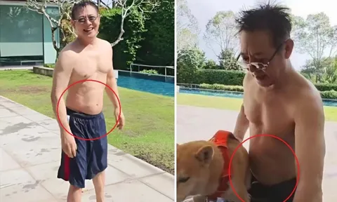 "Vua võ thuật" Lý Liên Kiệt béo trắng, phát tướng ở tuổi 62