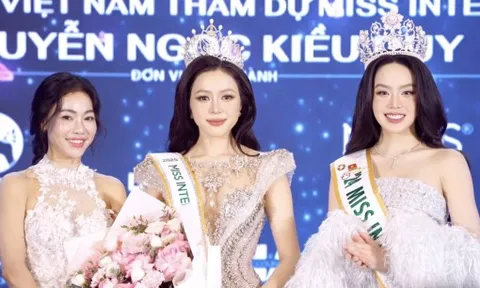 Hoa hậu Thanh Thủy kỳ vọng Kiều Duy mang vương miện Hoa hậu Quốc tế thứ hai về Việt Nam