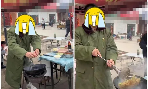 Bắt gặp nam diễn viên phim giờ vàng về quê bán mỳ, có 5 triệu fan mà tiền cát xê không đủ mua thuốc cảm