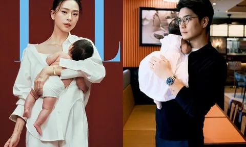 Con gái Ngô Thanh Vân chưa đầy 3 tháng đã nối gót nghệ thuật của mẹ, Huy Trần nhận tâm thư từ vợ