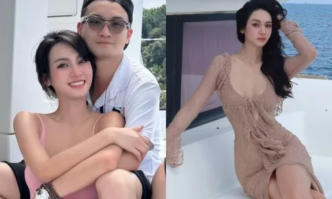 HOT: Doanh nhân Đức Phạm công khai hẹn hò Á hậu Vũ Thuý Quỳnh, đăng ảnh nói 2 chữ cực tình