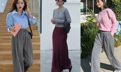 Từ ngày biết 5 công thức mặc đồ màu xám mùa lạnh, tôi chẳng còn diện đồ đen già chát, ai cũng khen trẻ xinh